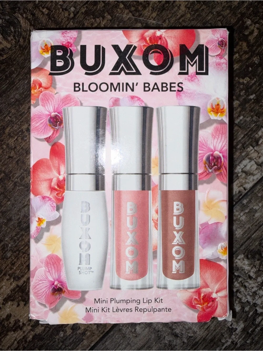 Buxom Bloomin' Babes Mini Plumping Lip Kit - Clear & Pink Shades 💋